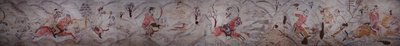 Wandmalerei aus einem Grab der Nördlichen Qi-Dynastie in Jiuyuangang, Xinzhou von Northern Qi Dynasty Chinese Scool